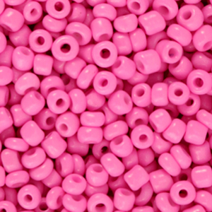 Rocailles 3mm azalea pink, 15 gram